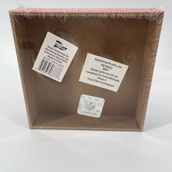 Chicago Bears 5x5 Shadow Box Canvas – Helmet Wall Art “Loyalty” | NFL Decor New - Picture 3 of 5